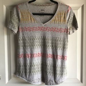 Sonoma Colorful V-neck Tee